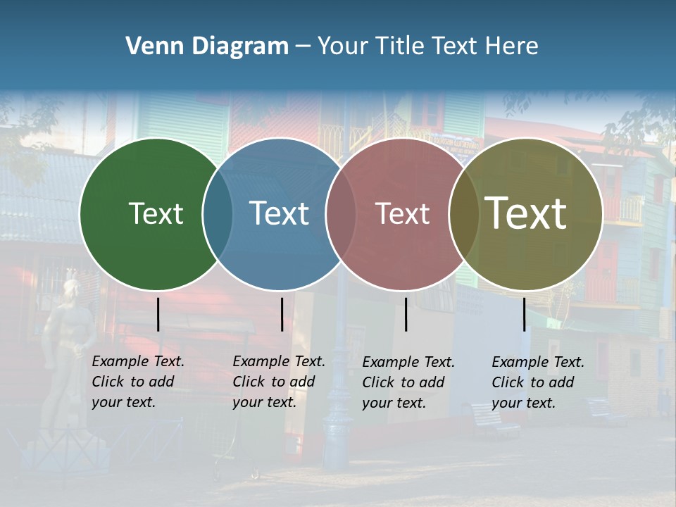 Colored Exterior Architectural PowerPoint Template