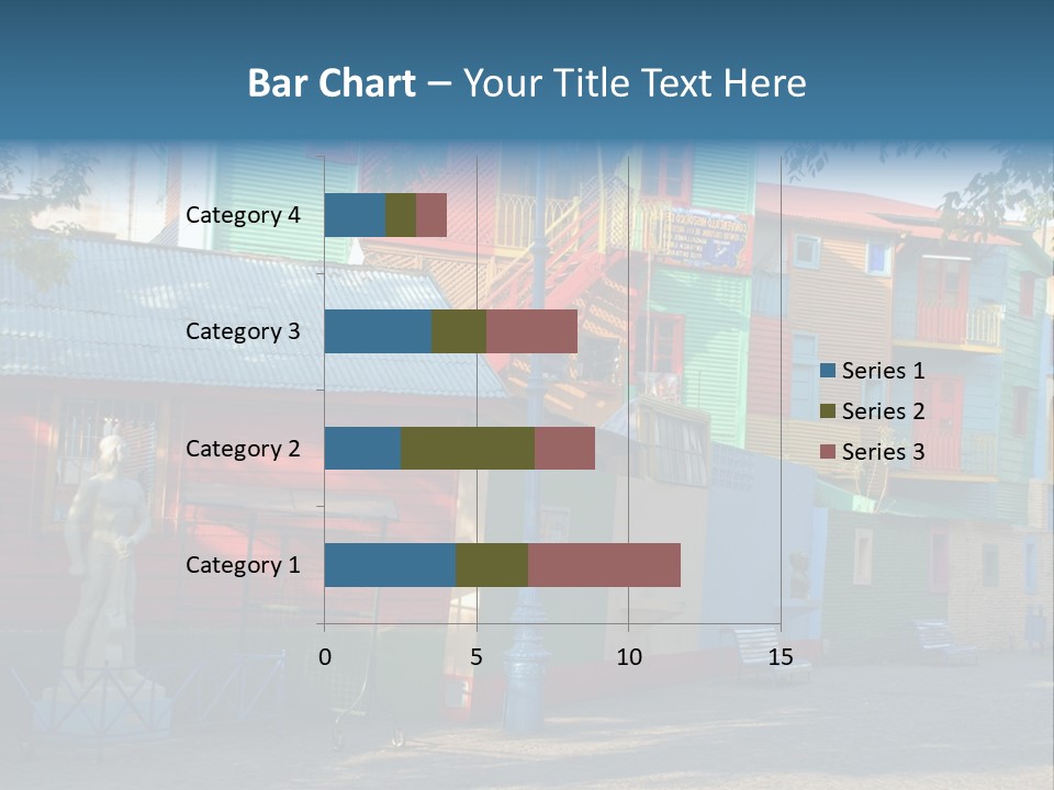 Colored Exterior Architectural PowerPoint Template