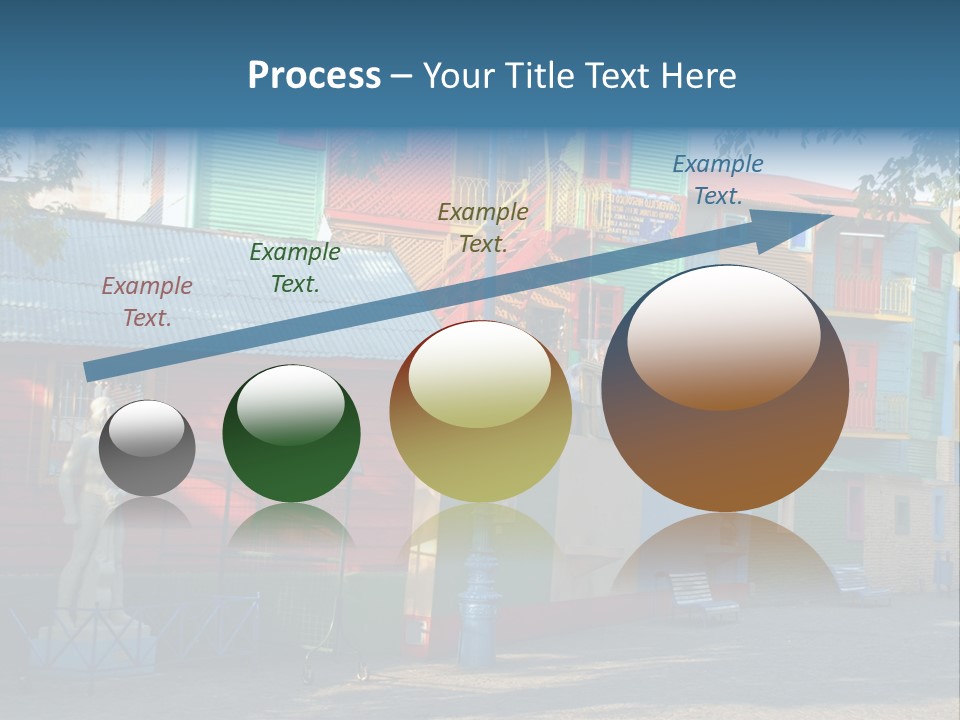 Colored Exterior Architectural PowerPoint Template