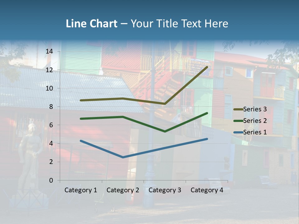 Colored Exterior Architectural PowerPoint Template