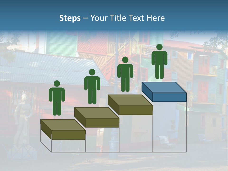 Colored Exterior Architectural PowerPoint Template