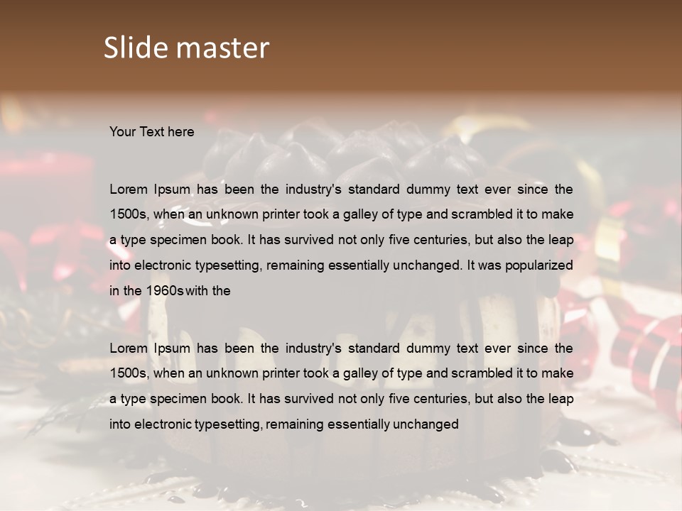 Red Black Yellow PowerPoint Template