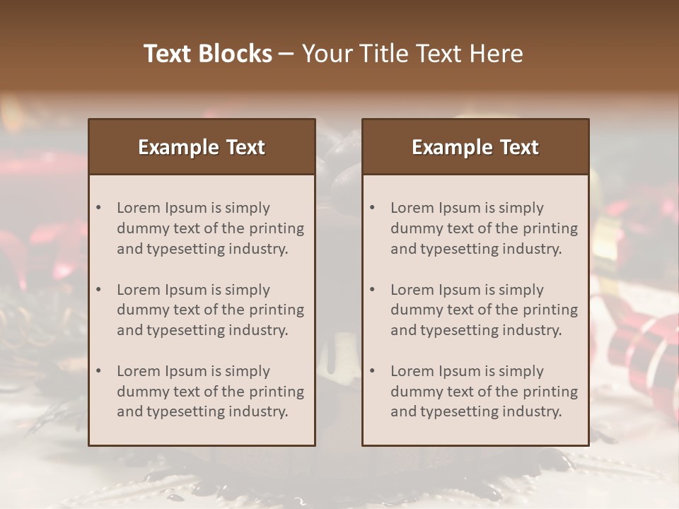Red Black Yellow PowerPoint Template