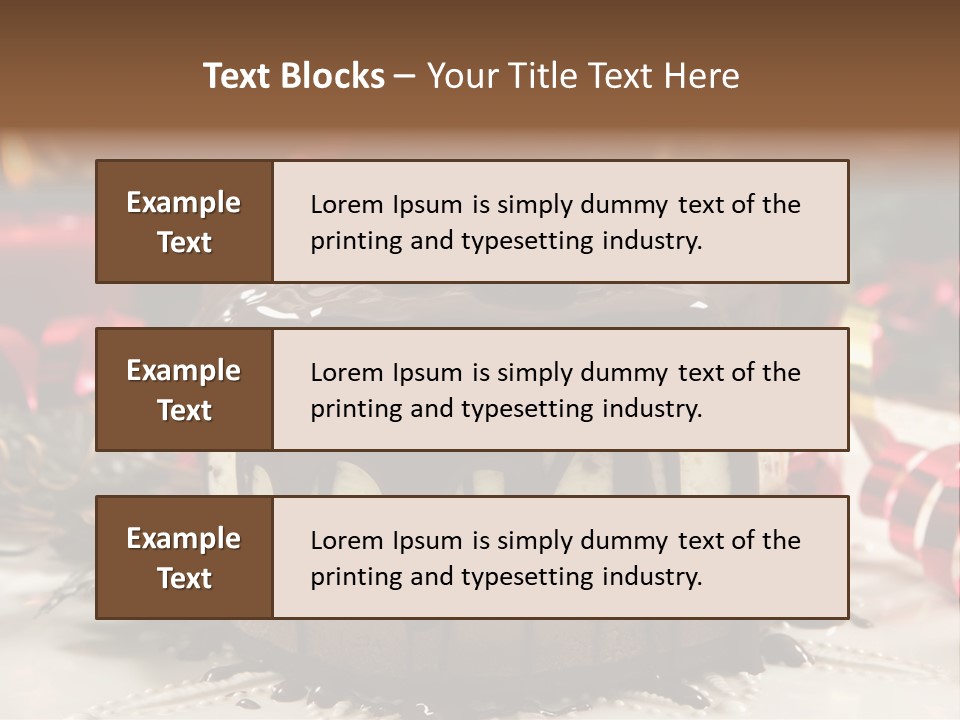 Red Black Yellow PowerPoint Template