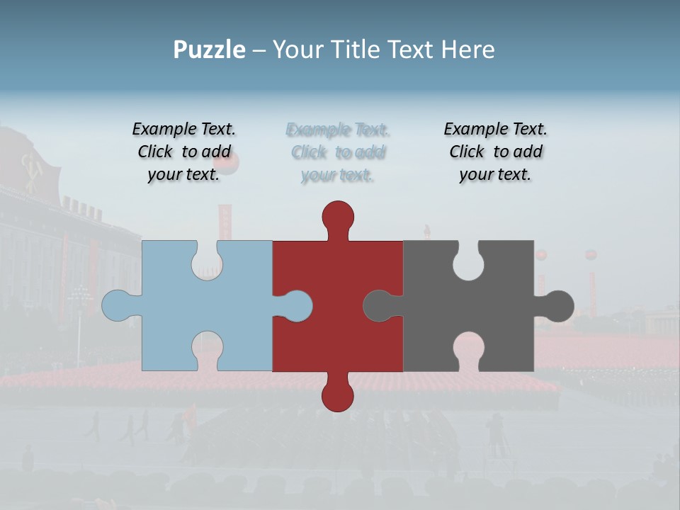 A Group Of People Standing In Front Of A Field Of Flowers PowerPoint Template