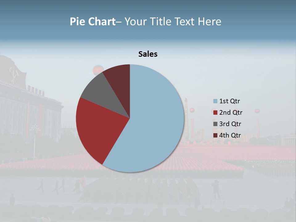A Group Of People Standing In Front Of A Field Of Flowers PowerPoint Template