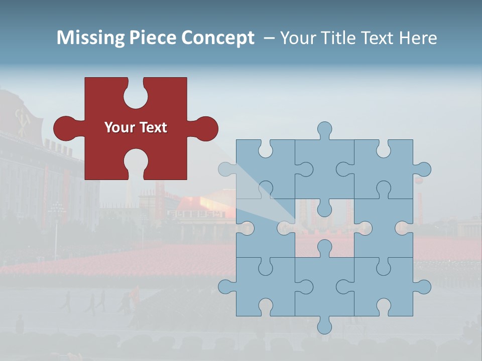 A Group Of People Standing In Front Of A Field Of Flowers PowerPoint Template