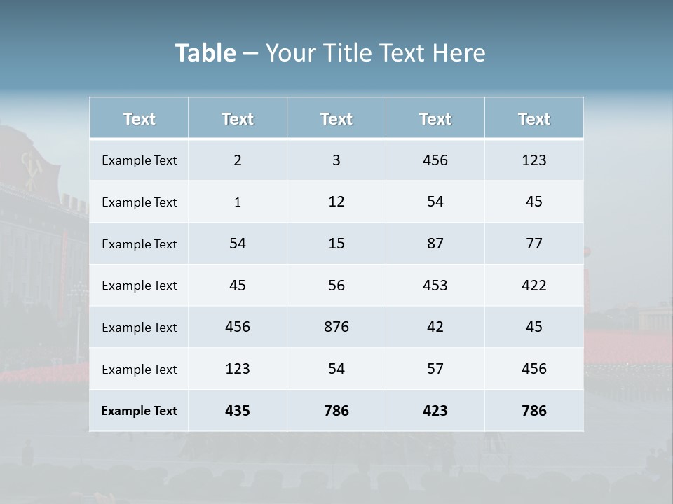 A Group Of People Standing In Front Of A Field Of Flowers PowerPoint Template