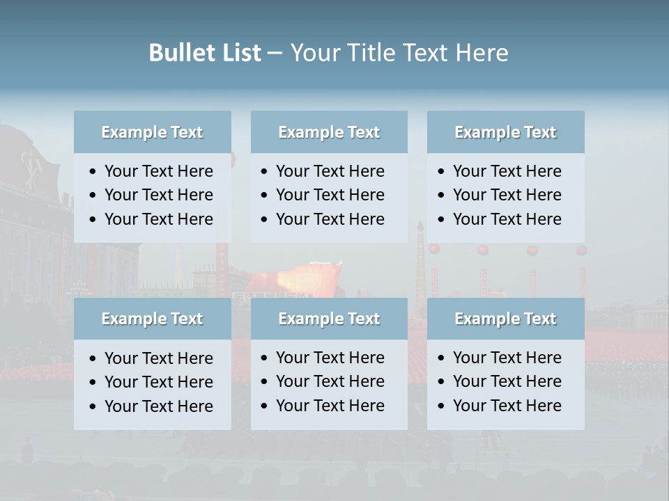 A Group Of People Standing In Front Of A Field Of Flowers PowerPoint Template