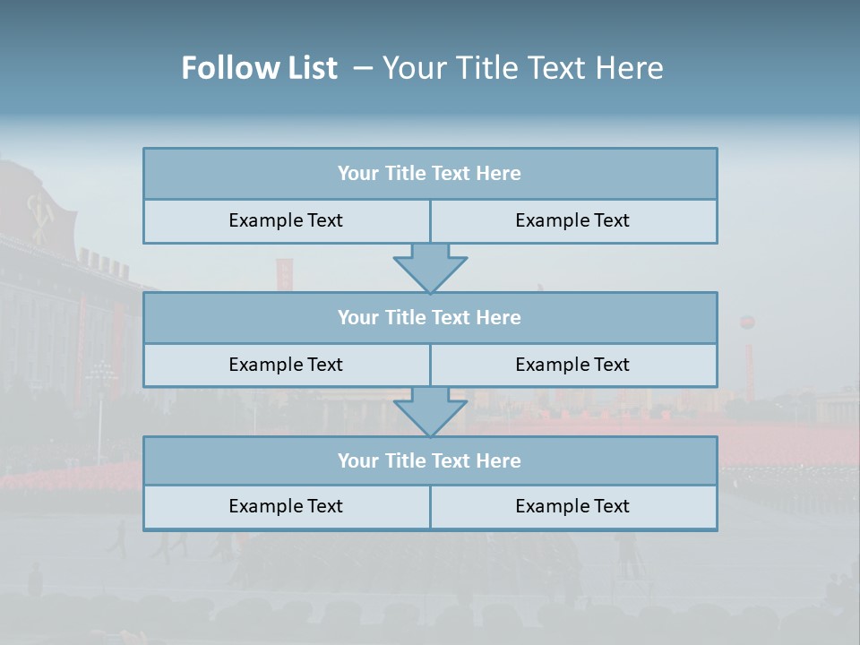 A Group Of People Standing In Front Of A Field Of Flowers PowerPoint Template