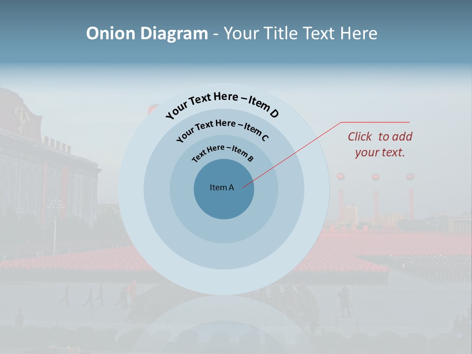A Group Of People Standing In Front Of A Field Of Flowers PowerPoint Template