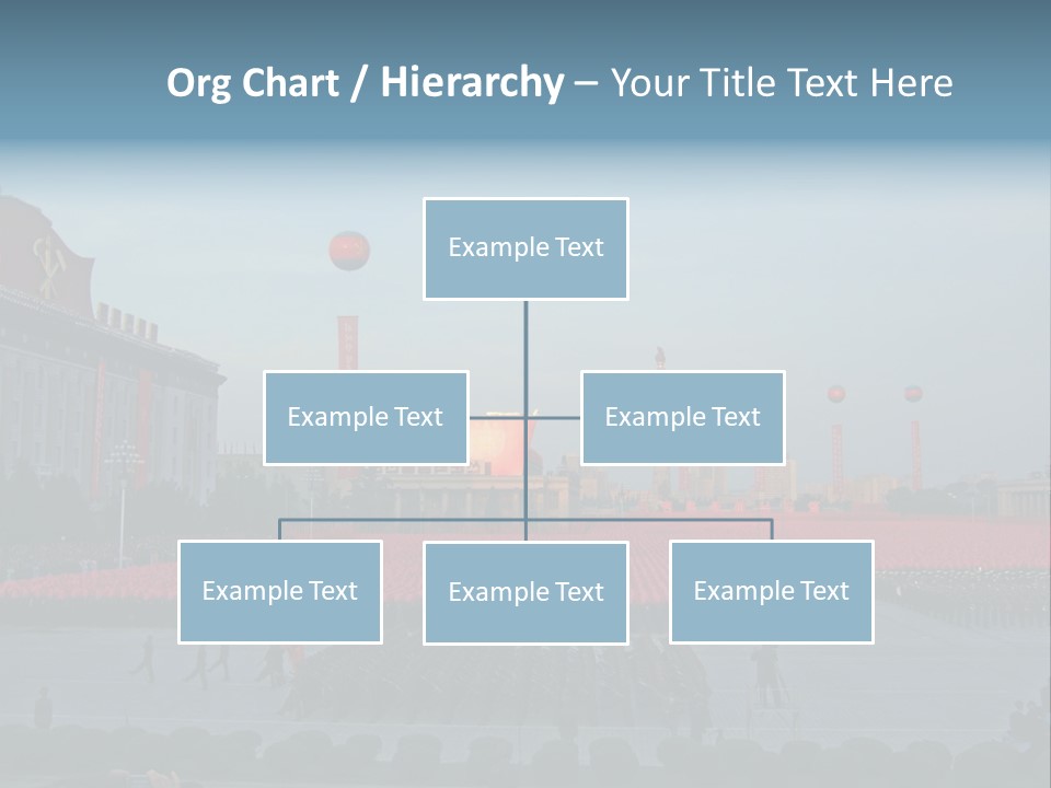 A Group Of People Standing In Front Of A Field Of Flowers PowerPoint Template