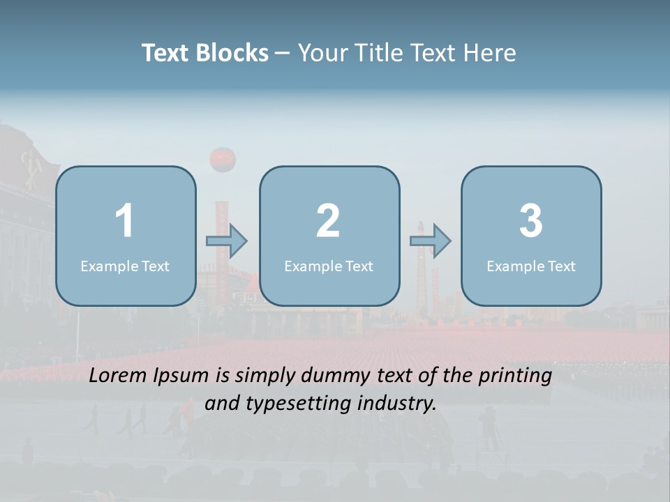 A Group Of People Standing In Front Of A Field Of Flowers PowerPoint Template