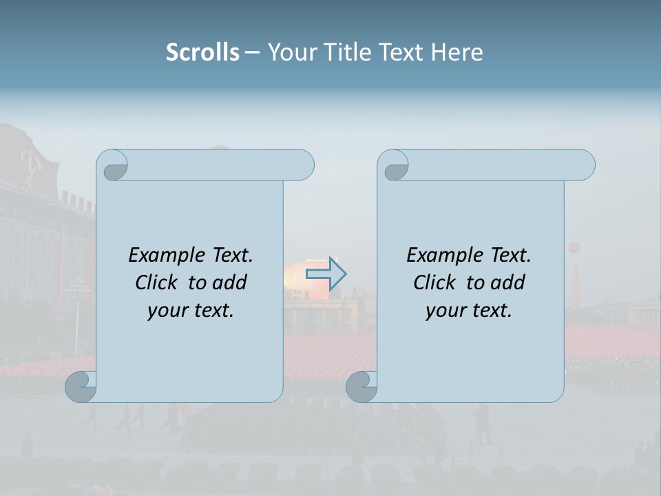 A Group Of People Standing In Front Of A Field Of Flowers PowerPoint Template