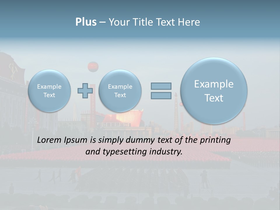 A Group Of People Standing In Front Of A Field Of Flowers PowerPoint Template
