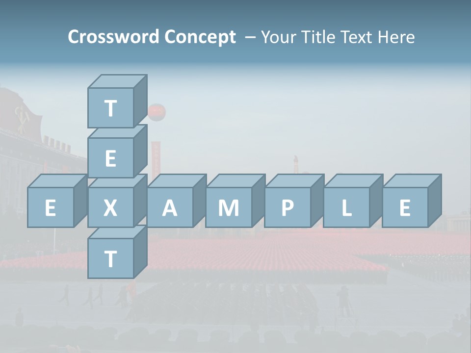 A Group Of People Standing In Front Of A Field Of Flowers PowerPoint Template