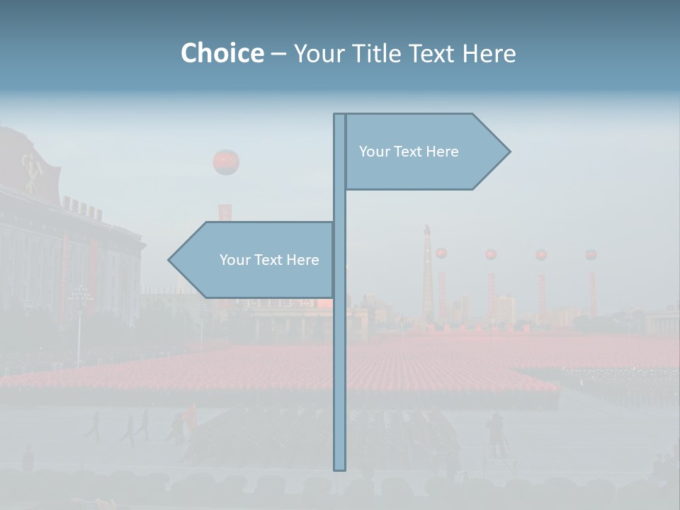 A Group Of People Standing In Front Of A Field Of Flowers PowerPoint Template