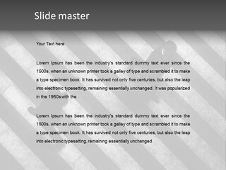 Achievement Red Sphere PowerPoint Template