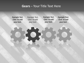 Achievement Red Sphere PowerPoint Template