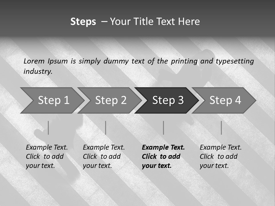 Achievement Red Sphere PowerPoint Template