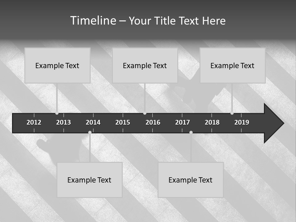 Achievement Red Sphere PowerPoint Template