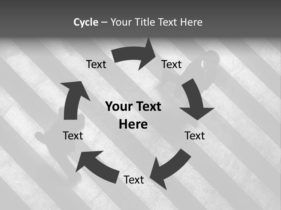 Achievement Red Sphere PowerPoint Template