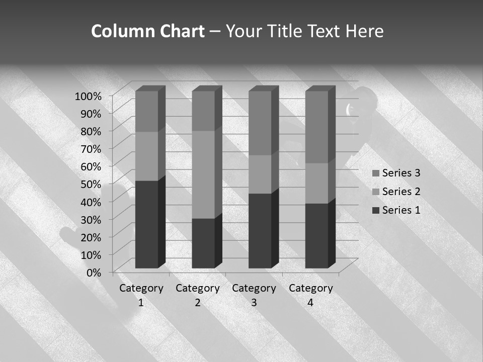 Achievement Red Sphere PowerPoint Template