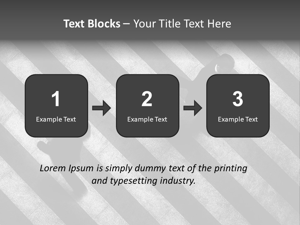 Achievement Red Sphere PowerPoint Template
