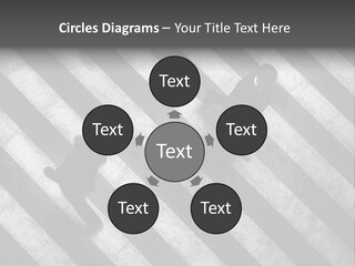 Achievement Red Sphere PowerPoint Template