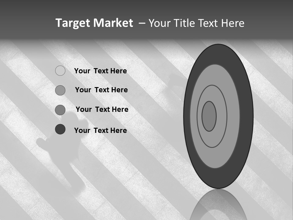 Achievement Red Sphere PowerPoint Template