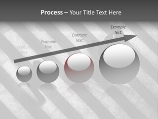 Achievement Red Sphere PowerPoint Template