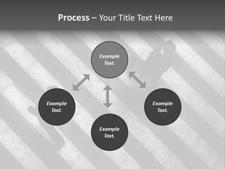 Achievement Red Sphere PowerPoint Template
