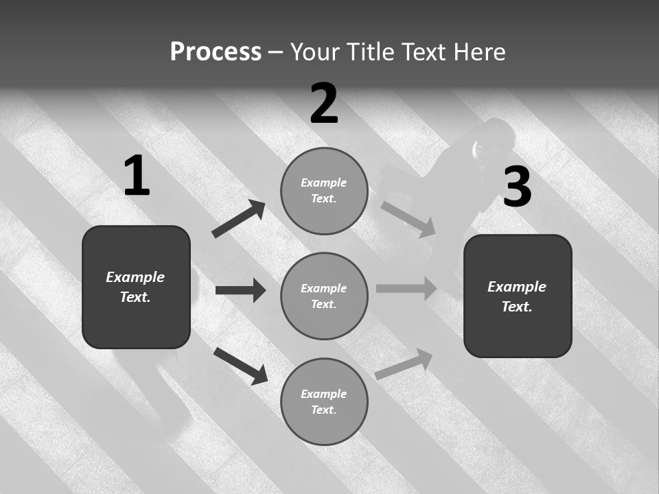 Achievement Red Sphere PowerPoint Template