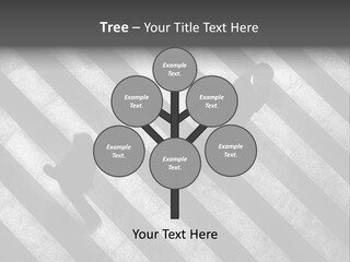 Achievement Red Sphere PowerPoint Template