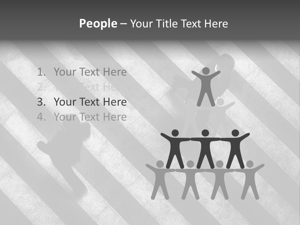 Achievement Red Sphere PowerPoint Template