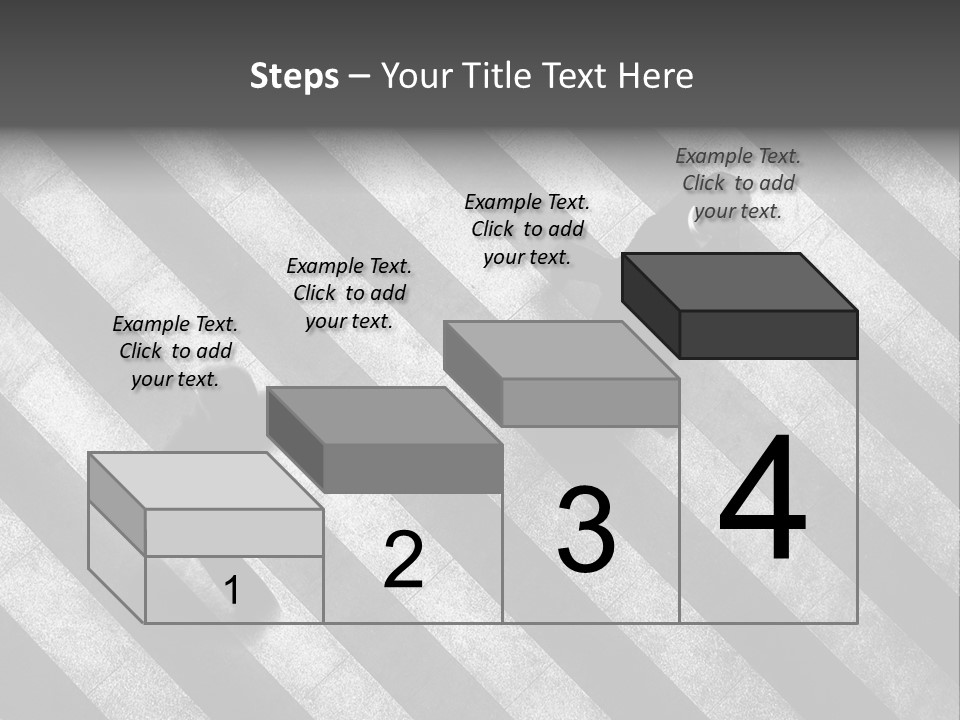 Achievement Red Sphere PowerPoint Template