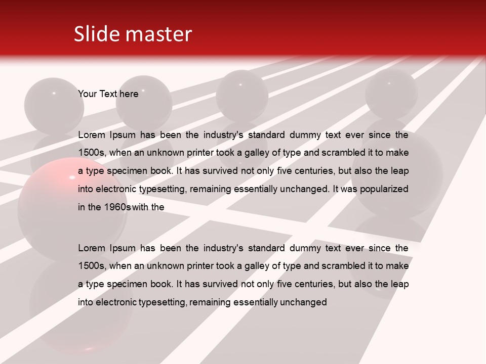 Notice Hurricane Damage PowerPoint Template