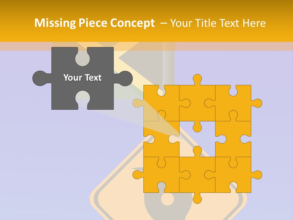 Notice Hurricane Damage PowerPoint Template