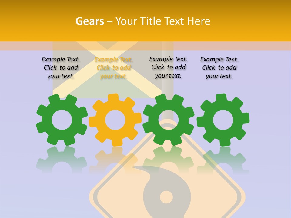 Notice Hurricane Damage PowerPoint Template