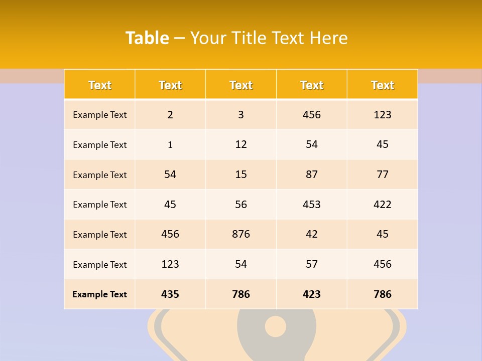 Notice Hurricane Damage PowerPoint Template