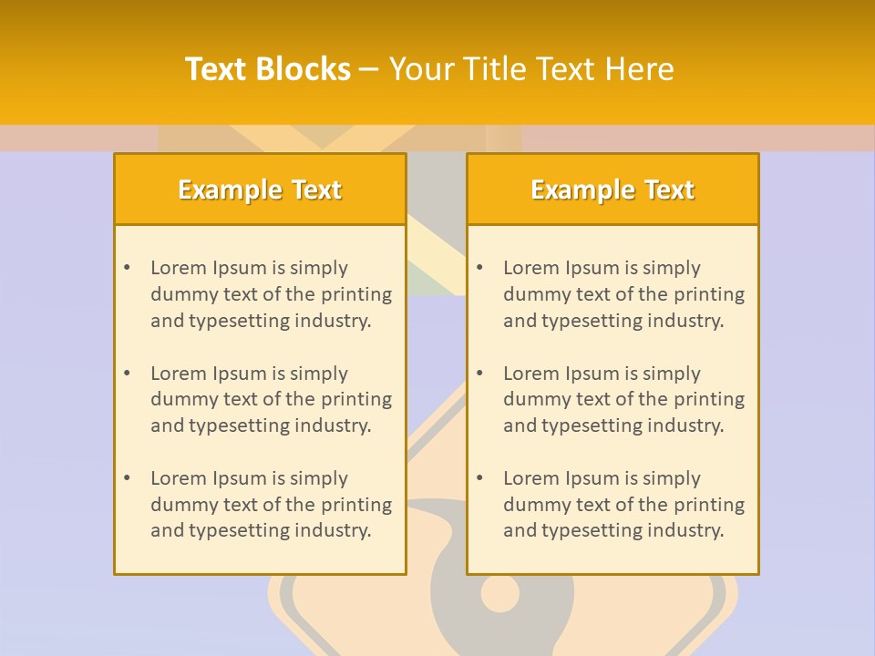 Notice Hurricane Damage PowerPoint Template