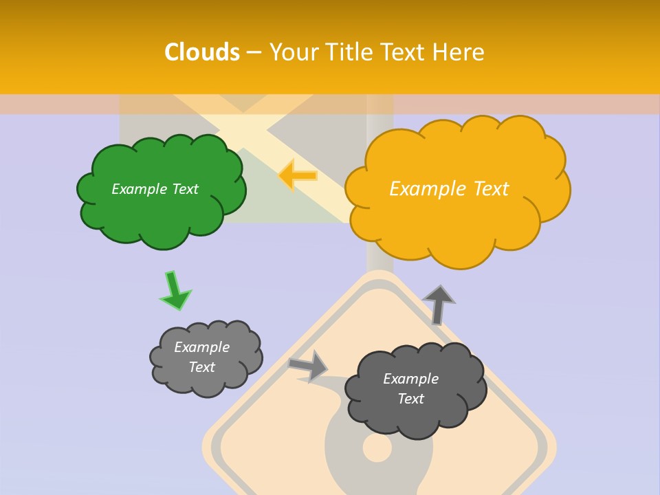 Notice Hurricane Damage PowerPoint Template