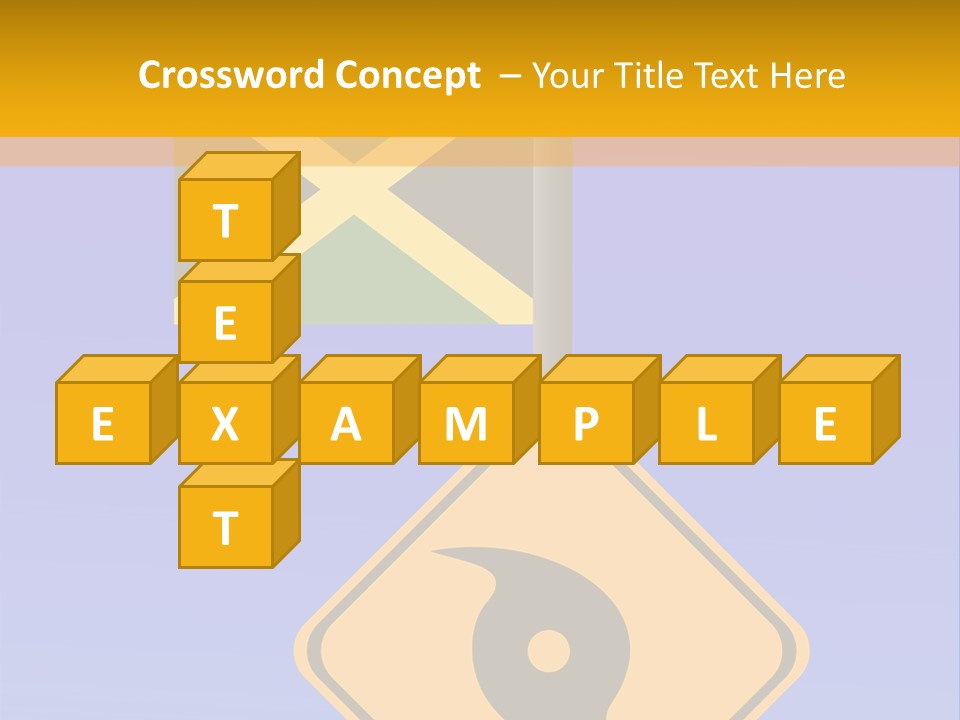 Notice Hurricane Damage PowerPoint Template