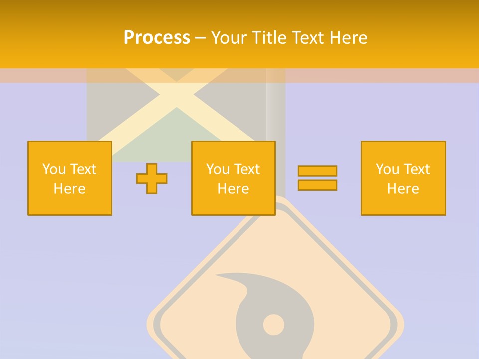 Notice Hurricane Damage PowerPoint Template