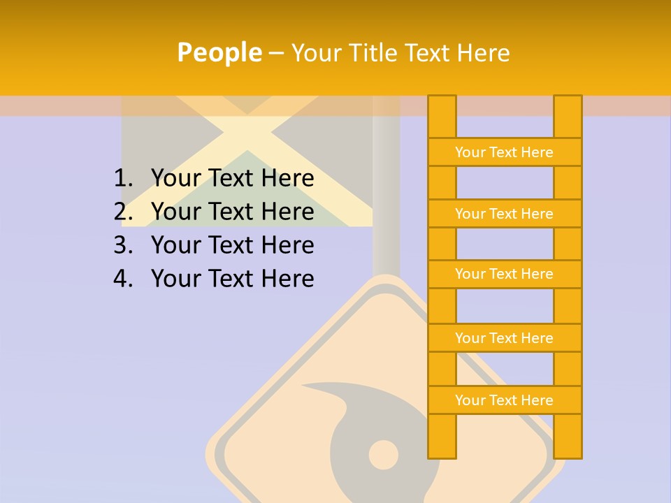 Notice Hurricane Damage PowerPoint Template
