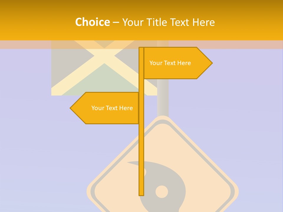 Notice Hurricane Damage PowerPoint Template