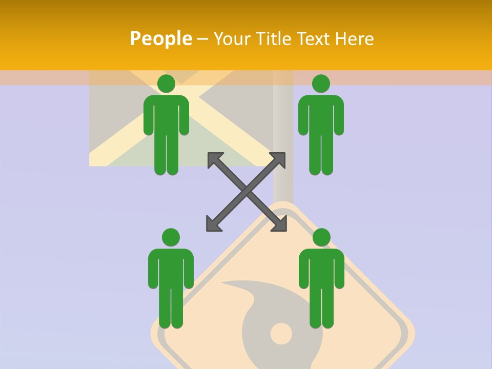 Notice Hurricane Damage PowerPoint Template