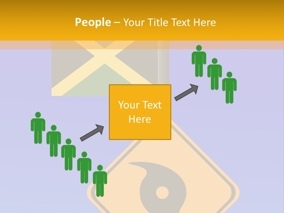 Notice Hurricane Damage PowerPoint Template