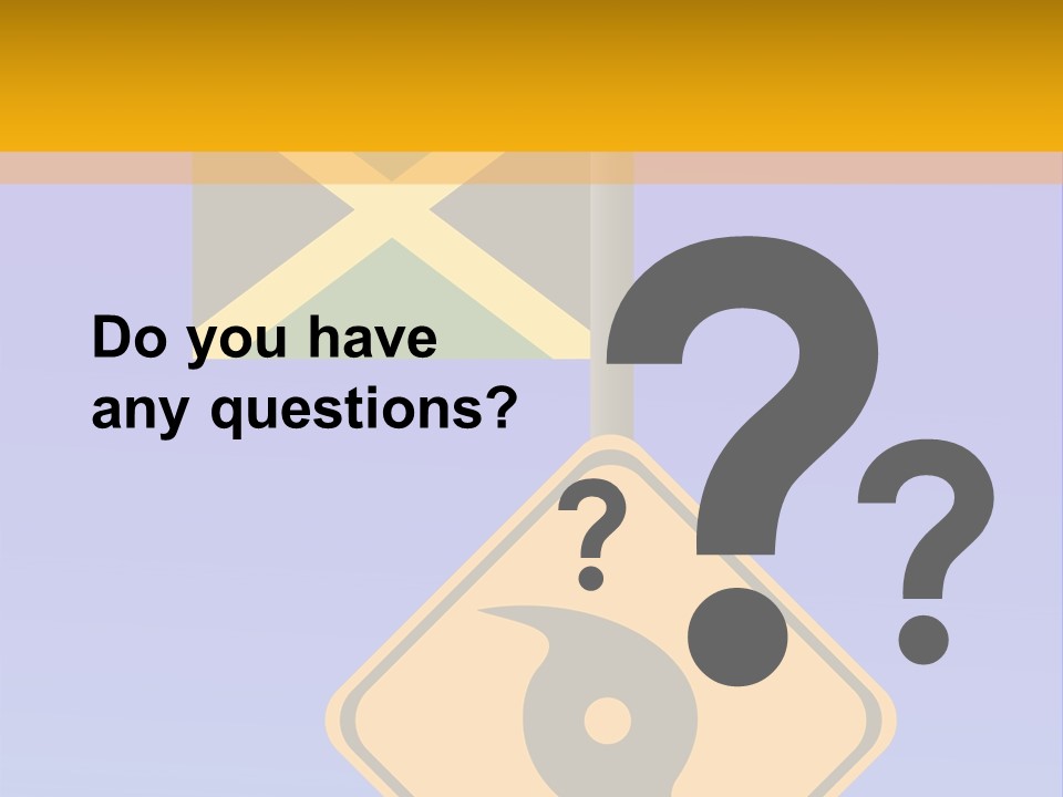 Notice Hurricane Damage PowerPoint Template