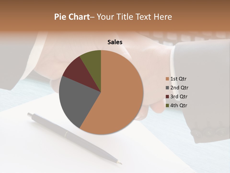 Greeting Human Male PowerPoint Template